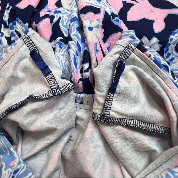 Lilly Pulitzer Stirling Amore Please Floral Ruffles Dress 001144 Medium - Picture 11 of 11